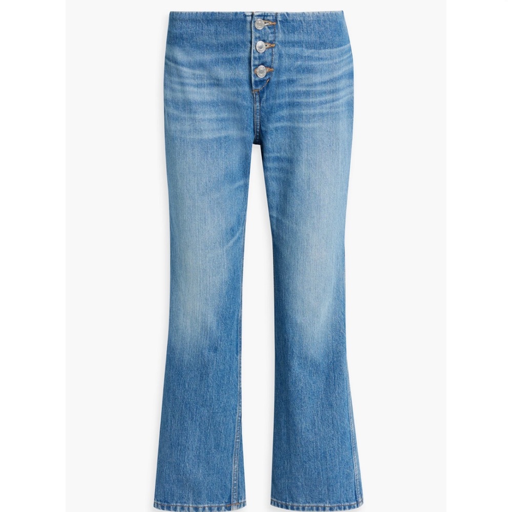 Re/Done low rise cropped jeans, like new